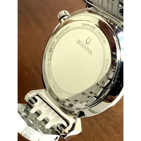 Bulova Women\'s Watch 96L275 Quartz White Dial Roman Numeral Stainless Steel main image 8